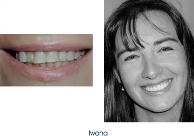 Woman smiling